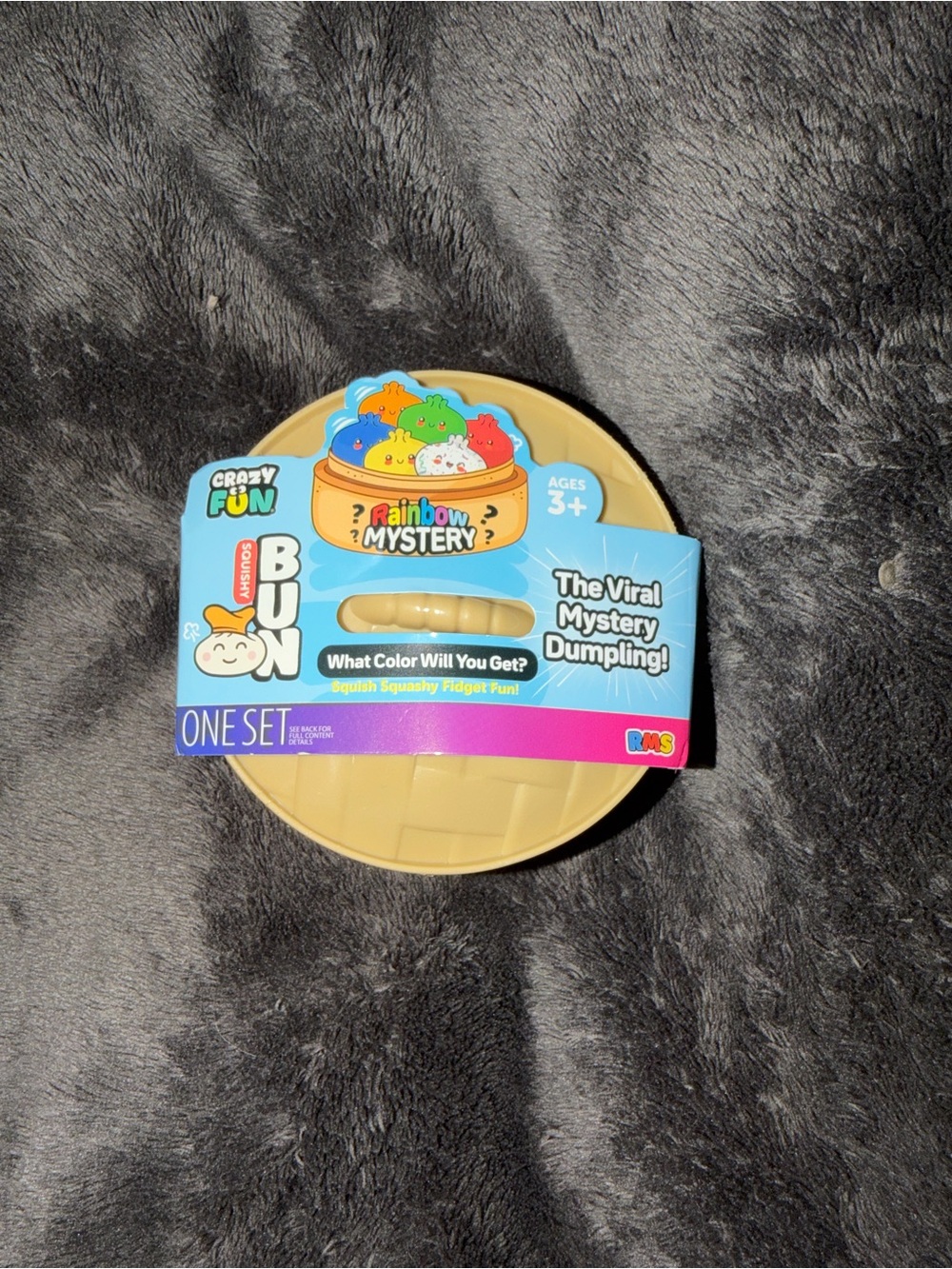 Rainbow Mystery Dumpling Squishy Toy